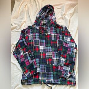 The Vermont Flannel Co. Madras  Hoodie Pullover